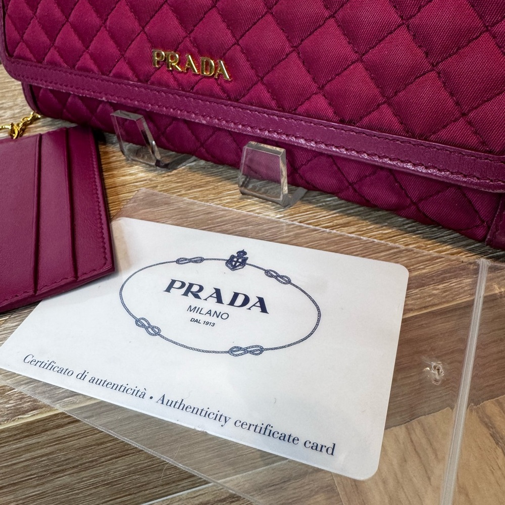 Prada Ibisco Continental Tessuto Zip Wallet - Picture 2 of 16